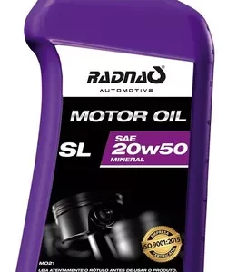 Óleo de Motor 20w50 Mineral Radnaq