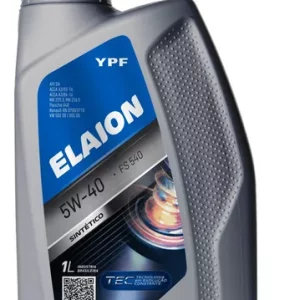 Óleo de Motor 5w40 Sintético Elaion