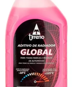 Aditivo Radiador Pronto Uso Tirreno Rosa